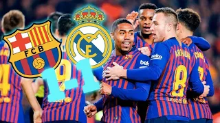 BARÇA 1-1 REAL MADRID | BARÇA LIVE | Warm up & Match Center