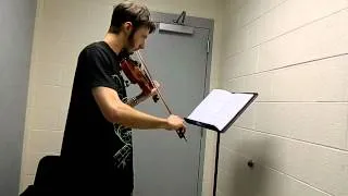 Prince Ali Song on the Violin