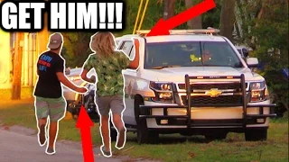 EGGING A COP CAR PRANK!!! (April Fools) | JOOGSQUAD PPJT