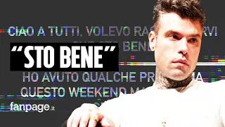 Fedez smentisce: “Sto bene, ho avuto qualche problema ma non sono in fin di vita”