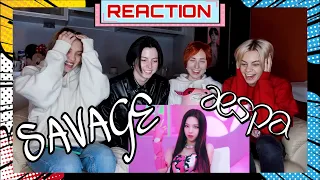 aespa 에스파 'Savage' MV | REACTION 💥 Mamba is back