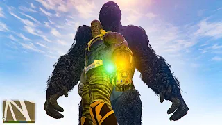 Thanos vs King Kong - GTA 5 Thanos mod - CocoBibu