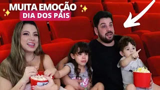 FILHOS FIZERAM UM FILME PARA O PAI * Emocionante + Dia de surpresas | Kathy Castricini