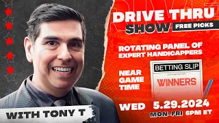 Live Free MLB NHL Picks Drive Thru Show 5-29-2024