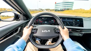 2022 Kia EV6 GT-Line 228HP | POV Test Drive by Damn Fast ⚡