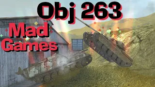 WOT Blitz Object 263 in Mad Games || Best Mad Games Tank