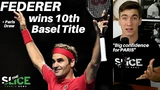 FEDERER WINS + Paris Draw Preview | THE SLICE