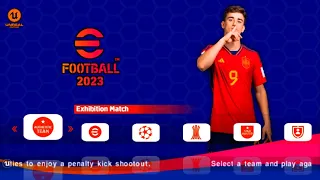 eFootball Bendezu 2023 Full Update Camera PS5