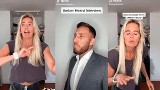 Amber Heard's NBS interview reenactment HOT COMPILATION (P.2)