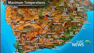 SA Weather | Sunday 23 August 2020 | #SABCWeather