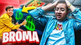 LE PINTO EL COCHE A MI HERMANO Y ASÍ REACCIONA *BROMA