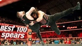 wwe Roman reigns top100 spear of all time