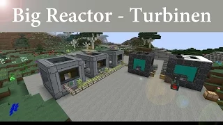 Minecraft Tutorial: Big Reactors - Turbine - einfach gebaut [Deutsch]