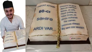 Tortların Hazırlanması #69 / Kitab Tortu / Book Cake