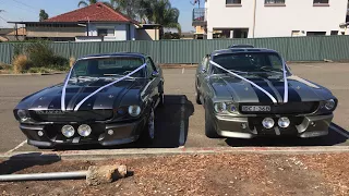 Gone in 60 Seconds Weddings with Two Shelby GT500 Eleanor's