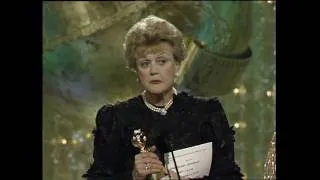 Angela Lansbury Wins Best Actress TV Series Drama - Golden Globes 1990