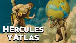 Hércules y Atlas: Las Manzanas Doradas - Los doce trabajos de Hércules - Mitología Griega