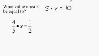 Solving for x When Fractions Are Involved