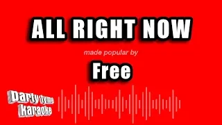 Free - All Right Now (Karaoke Version)