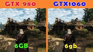 GTX 980 6GB VS GTX 1060 6GB Gaming Test