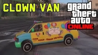 GTA 5 Online- How To Insure The CLOWN VAN | Tutorial | HDRAWR