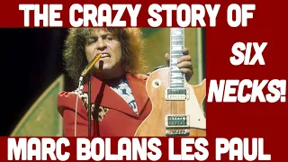 Marc Bolan's LES PAUL - 6 different necks!!!!