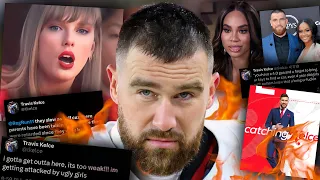 EXPOSING Travis Kelce's DARK Past (CHEATING Rumors, DELETED Tweets and ANGRY Taylor Swift Fans)