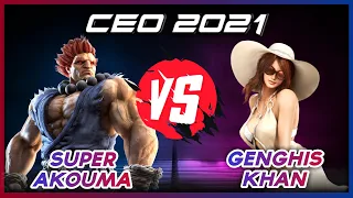 CEO 2021 |Super Akouma  vs Genghis Don | Tekken 7 | season 4