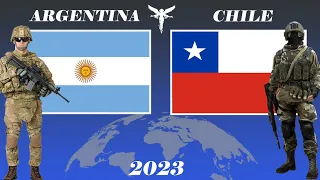 ARGENTINA vs CHILE military power comparison 2023