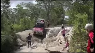 Cape York 2012 part5 OTT swimming, vehicle rollover