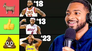 We Put Every Version of LeBron James In a Tier List