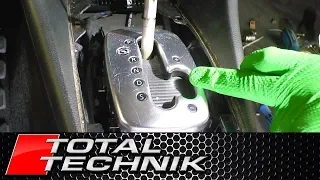 How to Remove Automatic Gear Selector Panel - Audi A6 S6 RS6 - C5 - 1997-2005 - TOTAL TECHNIK