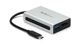 Thunderbolt 3 to eSATA Adapter + USB 3.1 (10Gbps) Port - TB3ESATU31 | StarTech.com