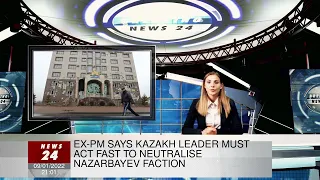 Ex-PM says Kazakh leader must act fast to neutralise Nazarbayev faction