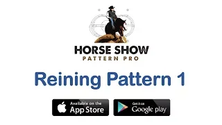HORSE SHOW PATTERN PRO: AQHA, APHA and NRHA Reining Pattern 1
