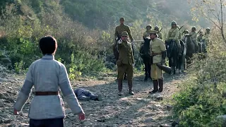 Anti-Japanese Movie!Japanese cavalry slaughter civilians,but a village girl annihilates them alone.