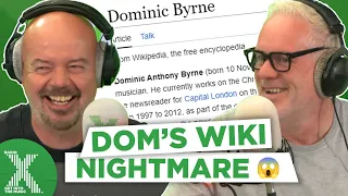 Ruining our newsreader's Wikipedia | The Chris Moyles Show | Radio X