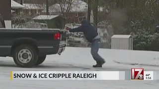 19 years later: When less than an inch of snow brought Raleigh to a stand-still