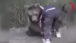 UFC Fighter Khabib vs BEAR (in Youth)