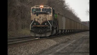 4/7/2024 -  BNSF 9786 Executive MAC" Rear DPU on NS 553