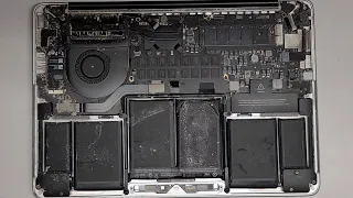 13" Inch Mid 2014 MacBook Pro A1502 Disassembly Quick Cleaning Screen Replacement Change Of Plans