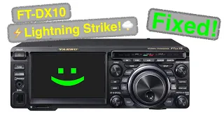 FT DX10 Ham Radio Repair Pt2 RD70HUP2 Replaced.