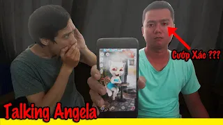 Phim Ngắn: Chơi Talking Angela lúc 3 GIỜ SÁNG ,  Linh bị LẤY mất GIỌNG và THÂN XÁC