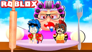 ¡MI ABUELA NOS QUIERE COMER! 😱👵 TIMBA en ROBLOX