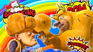 Funny With The Bears 🐻 Revenge of the tree king 16 🌲 🎬 NEW EPISODE! 🎬 Best cartoon BEAR Collection 🐻