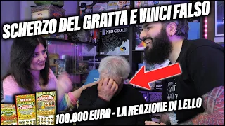 Vinciamo 100 MILA EURO al Gratta e Vinci e STRAPPIAMO il BIGLIETTO! (scherzo al padre di Raiden)