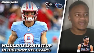 will levis shines in his first nfl start! | willsportz