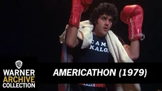 Jay Leno Boxing Old Ladies | Americathon | Warner Archive