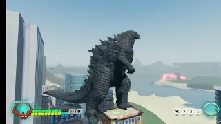 Roblox project kaiju 4.0 MV godzilla long gameplay