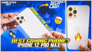 IPHONE 12 PRO MAX PUBG TEST WITH HANDCAM IN 2023🔥 | SHOULD YOU BUY THIS FOR HEAVY GAMING IN 2023? |